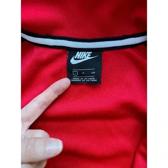 Nike AIR Men's Half Zip Pullover Sweatshirt Streetwear Jacket AR1839-657 Sz S - Picture 11 of 15